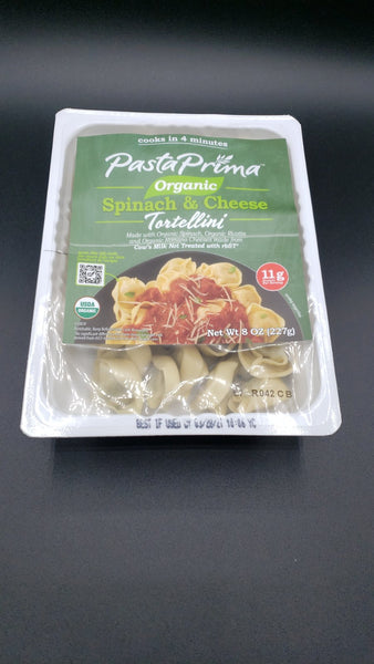 Organic Spinach and Cheese Tortellini