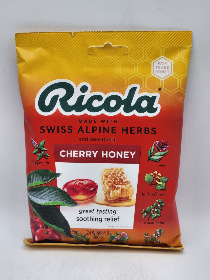 Ricola Cherry Honey Cough Drops
