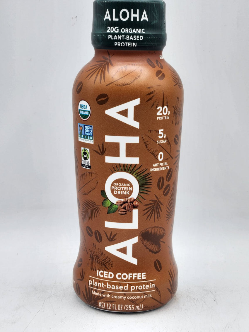 Aloha Iced Coffee Plant Based Protein
