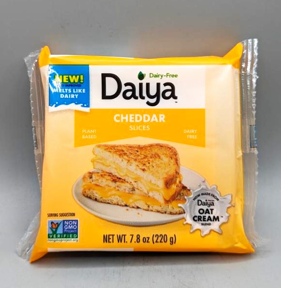 Cheddar Cheese Dairy Free Cheese