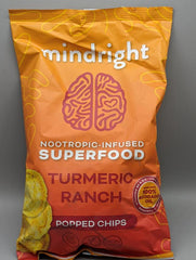 Nootropic Infused Superfood Turmeric Ranch Popped Chips