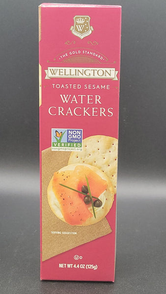Toasted Sesame Water Crackers