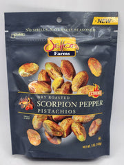 Roasted Scorpion Pepper Pistachios