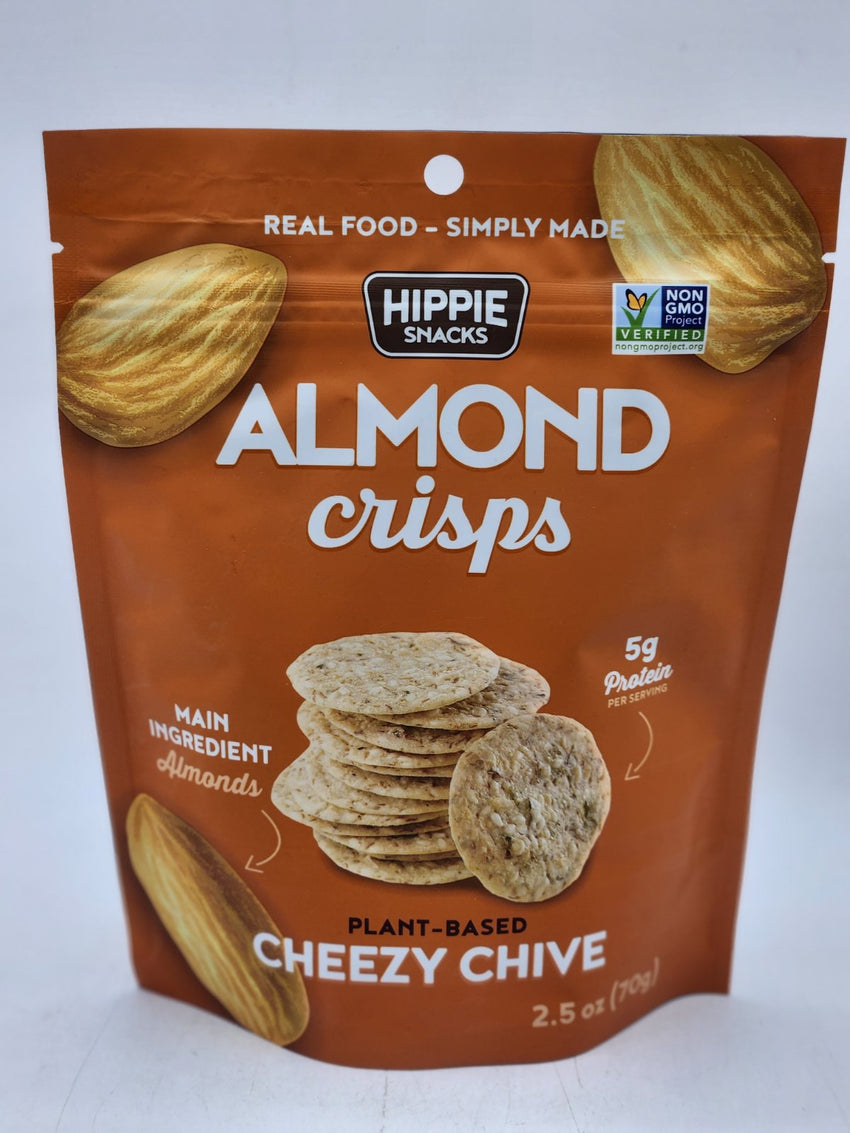 Cheezy Chive Almond Crisps