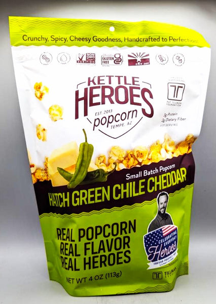 Hatch Green Chile Cheddar Popcorn