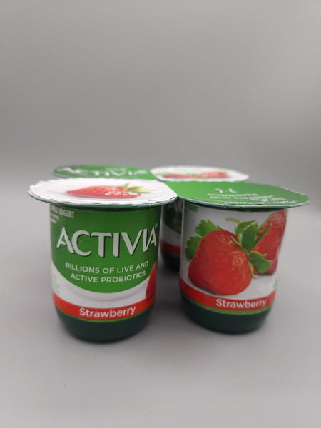 4 Pack Strawberry Activia