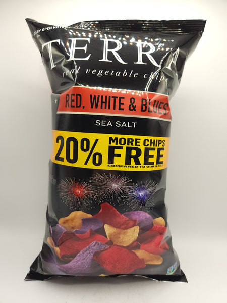 Terra Red White & Blues Sea Salt Chips