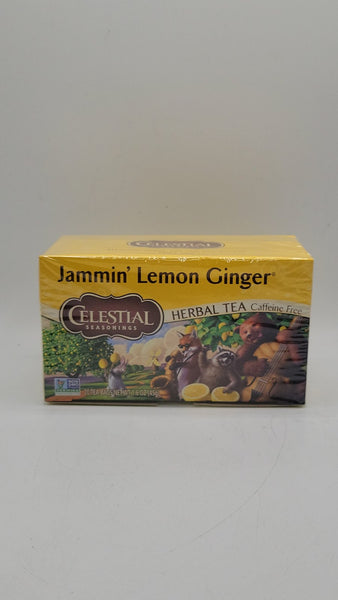 Jammin' Lemon Ginger Herbal Tea
