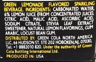 Lemonade Sparkling Cola