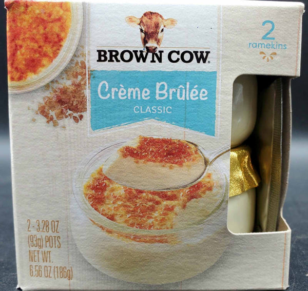 Brown Cow Creme Brulee