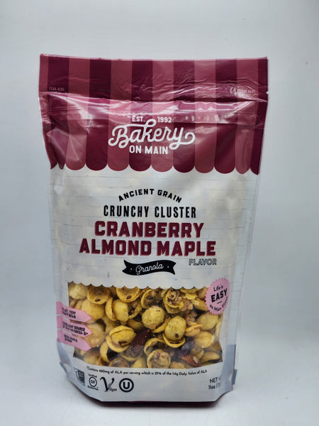 Cranberry Almond Maple Granola