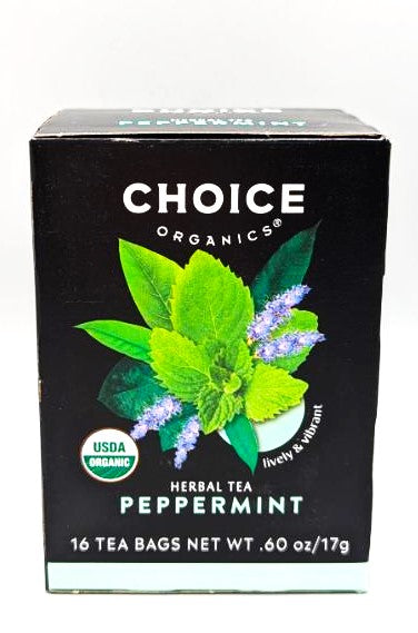 Choice Organic Peppermint Tea