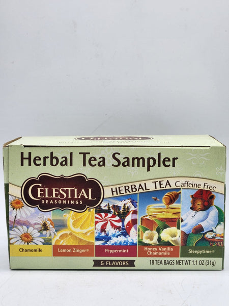 Herbal Tea 5 Flavor Sampler