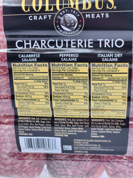 Salame, Charcuterie Trio