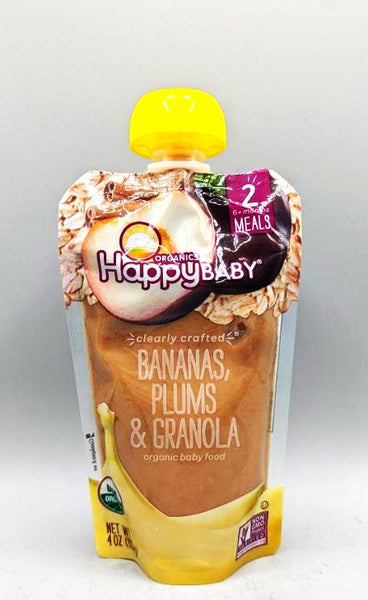 Bananas, Plums & Granola Baby Food