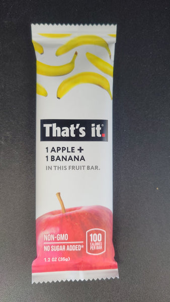 Apple-Banana Fruit Bar