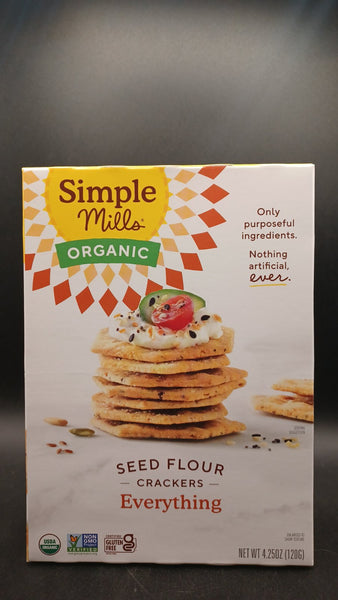 Everything Seed Flour Crackers