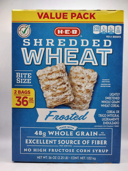 H.E.B Frosted Shredded Wheat