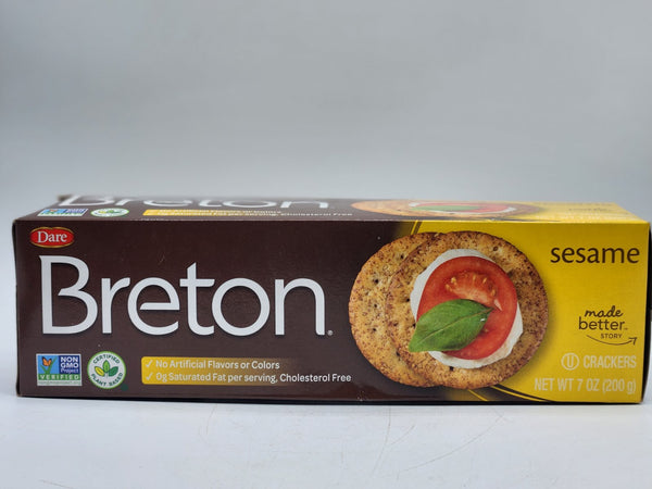 Breton Sesame Crackers