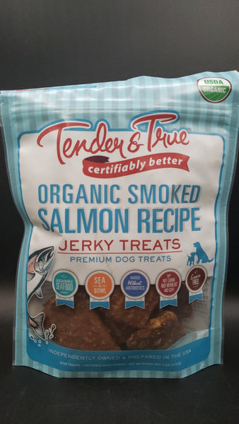Organic Smoked Salmon Jerky Treats