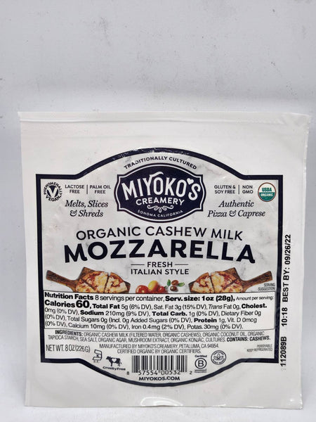 Org Cashew Milk Mozzarella