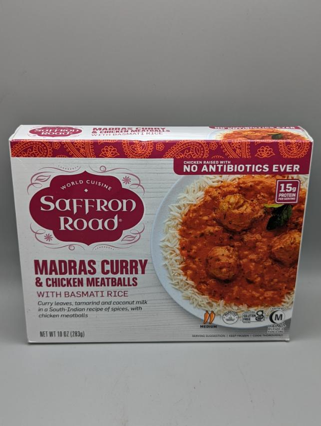 Madras Curry & Chicken Meatballs