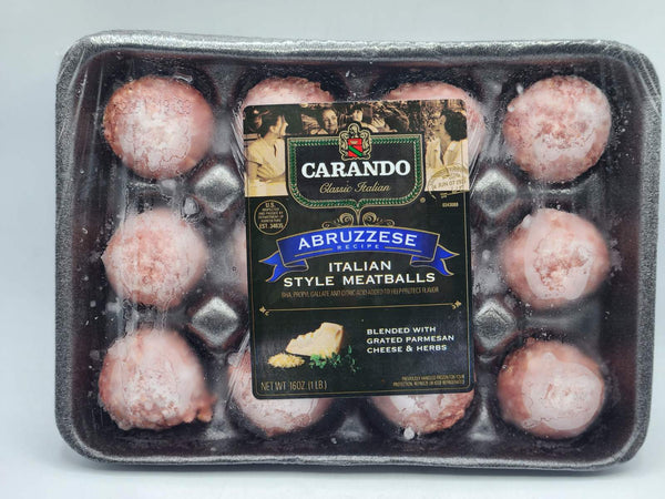 Abruzzese Italian Style Meatballs
