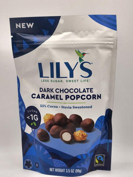 Dark Chocolate Caramel Popcorn