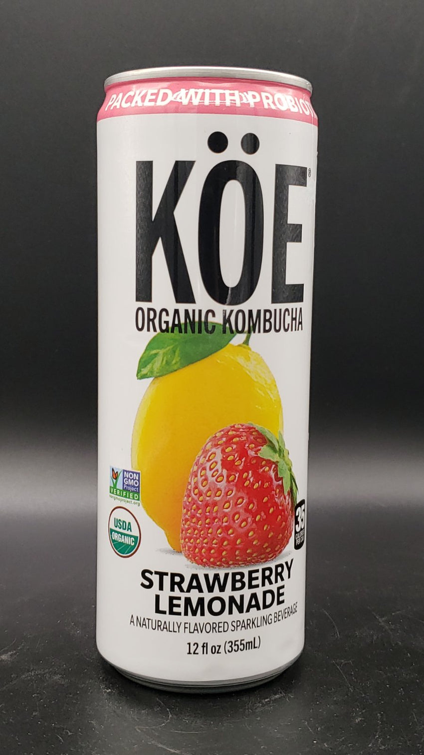 Org Strawberry Lemonade Kombucha