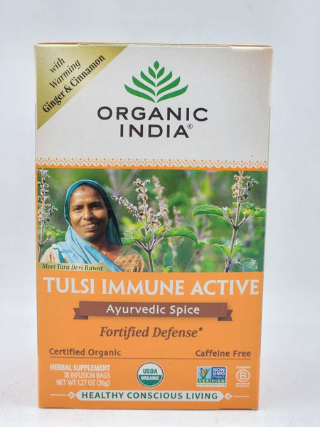 Tulsi Immune Active Ayurvedic Spice Herbal Supplement