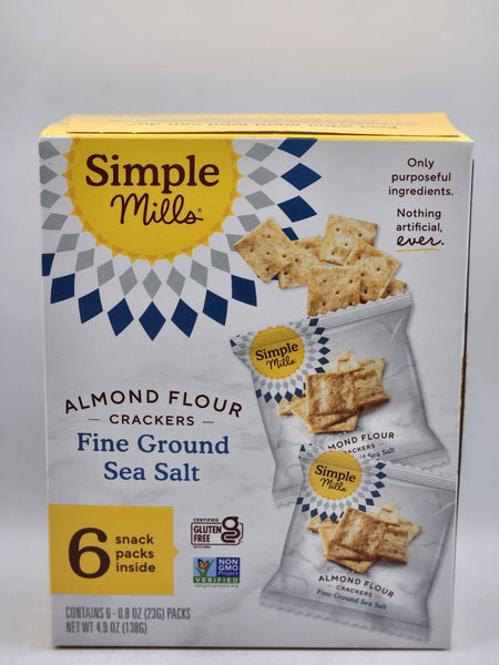 Simple Mills Almond Flour Crackers Sea Salt