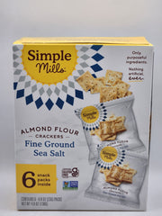 Simple Mills Almond Flour Crackers Sea Salt
